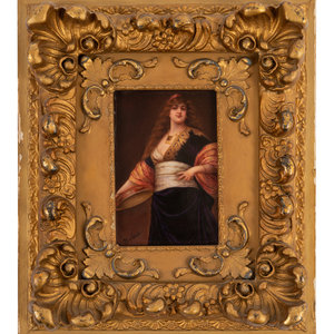 A Gebrüder Heubach Painted