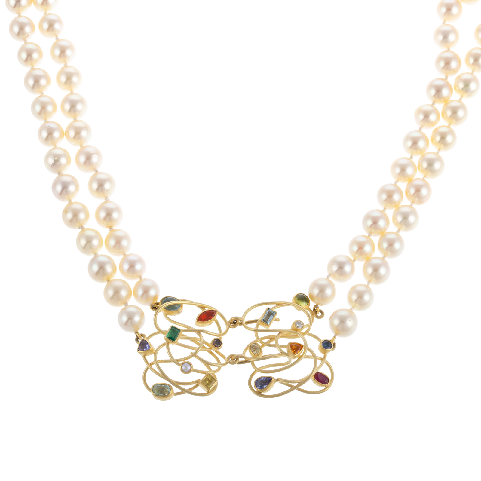 A GEMSTONE, DIAMOND & PEARL