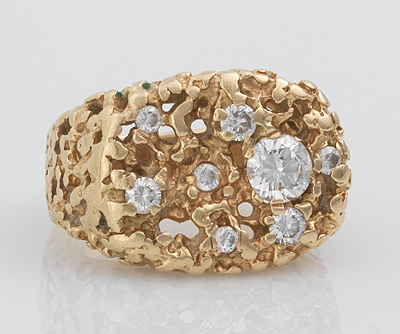 A Gentleman's 14k Gold and