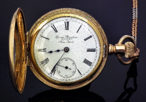 A gentleman's 14k gold cased