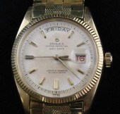 A gentleman's 18ct gold Rolex