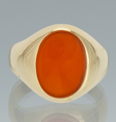 A Gentleman's 18k Gold and