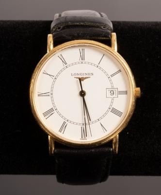 A gentleman's 18k gold cased