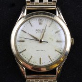 A gentleman's 1950's 9ct gold