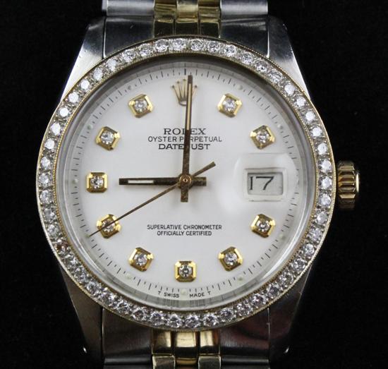 A gentleman's 1970's diamond set