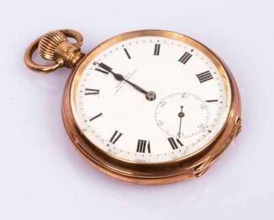 A gentleman's 9ct gold cased