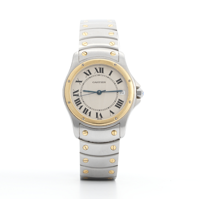 A Gentleman's Cartier Stainless