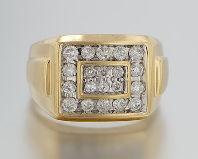 A Gentleman's Diamond Cluster