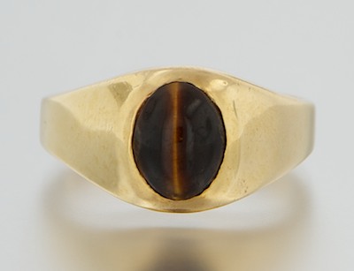 A Gentleman's Gold Ring 14k