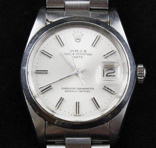 A gentleman's late 1970's stainless