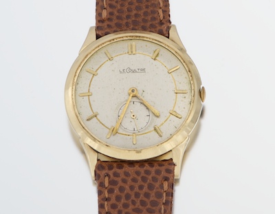 A Gentleman's LeCoultre 14k Gold