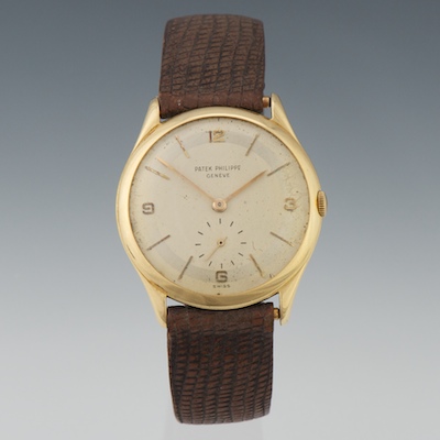 A Gentleman's Patek Philippe 18k