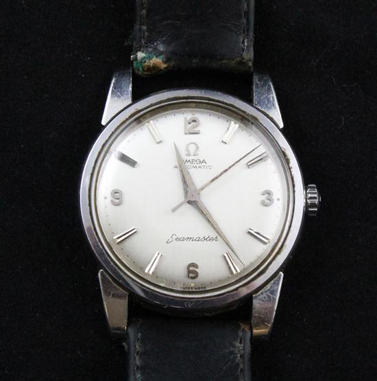 A gentleman's steel Omega Seamaster