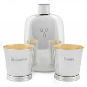 A gentleman's sterling flask w