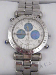 A gent's wrist watch by Klaus Kobec