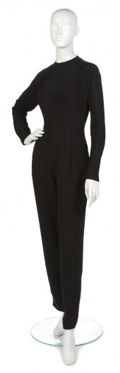 A Geoffrey Beene Black Silk Ju