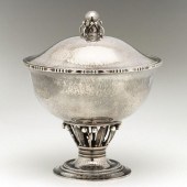A GEORG JENSEN PRE-1932 LOUVRE