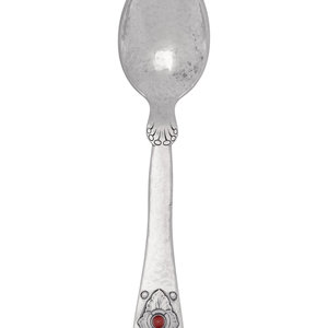 A Georg Jensen Silver and Hardstone