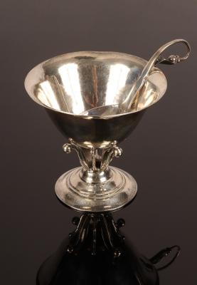 A Georg Jensen silver bowl,