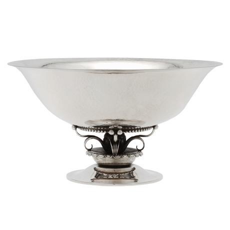 A GEORG JENSEN SILVER CENTERPIECE