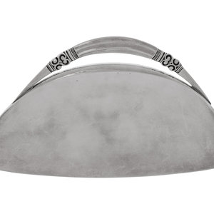 A Georg Jensen Silver Crumb Scoop
