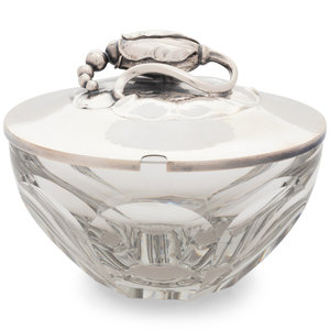 A Georg Jensen Silver Mounted
