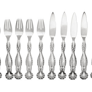 A Georg Jensen Silver Ornamental