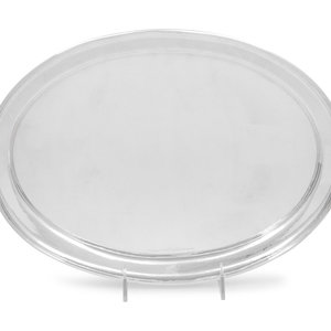 A Georg Jensen Silver Tray
