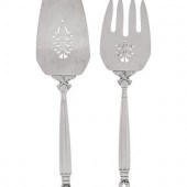 A Georg Jensen Silver Two-Piec