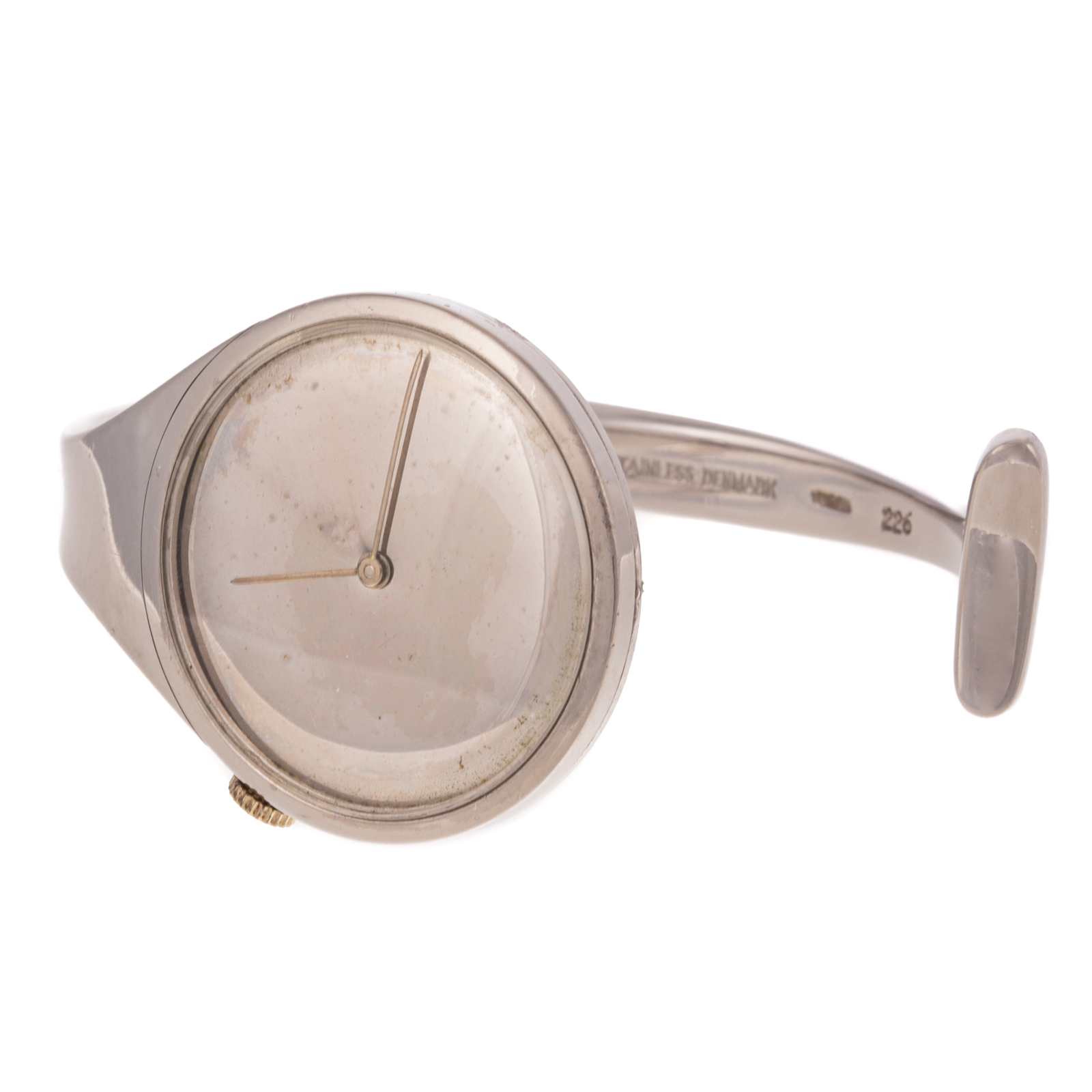 A GEORG JENSEN STAINLESS WRIST
