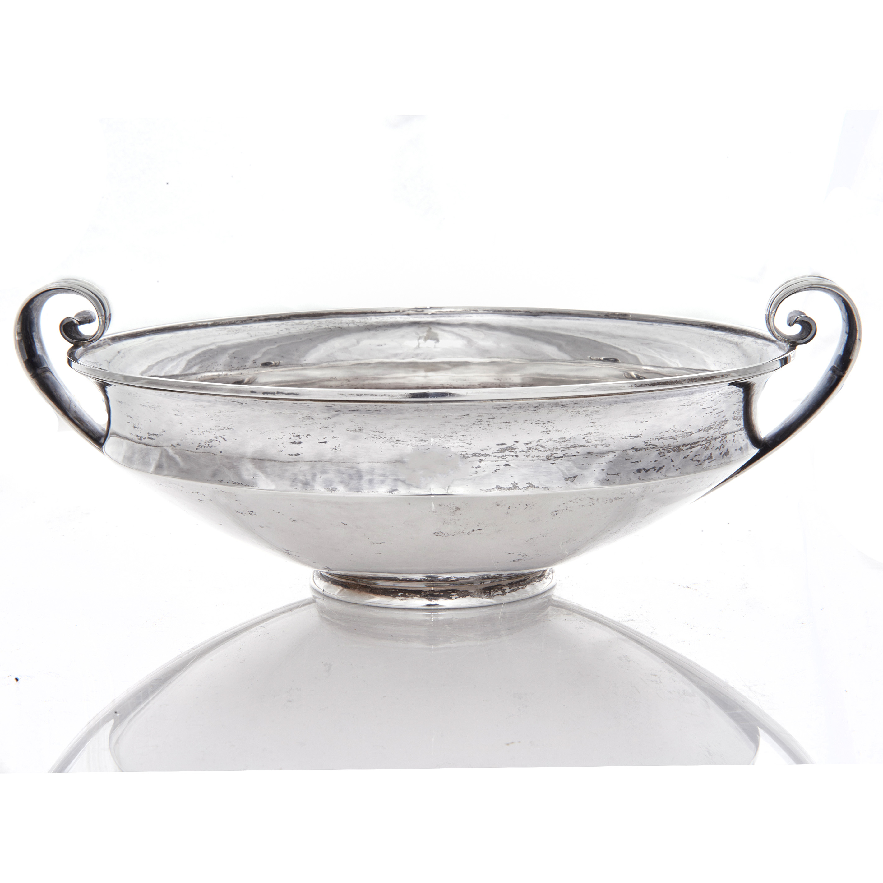 A GEORG JENSEN STERLING CENTER BOWL