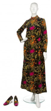 A George Halley Floral Printed