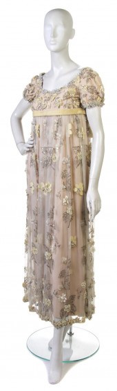 A George Halley Off-White Tull