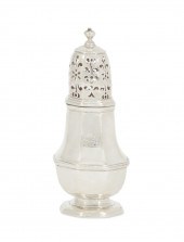 A GEORGE I STERLING SILVER OCT