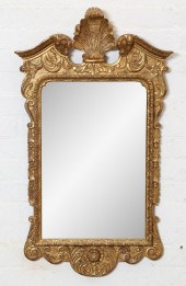 A GEORGE I STYLE CARVED GILTWO