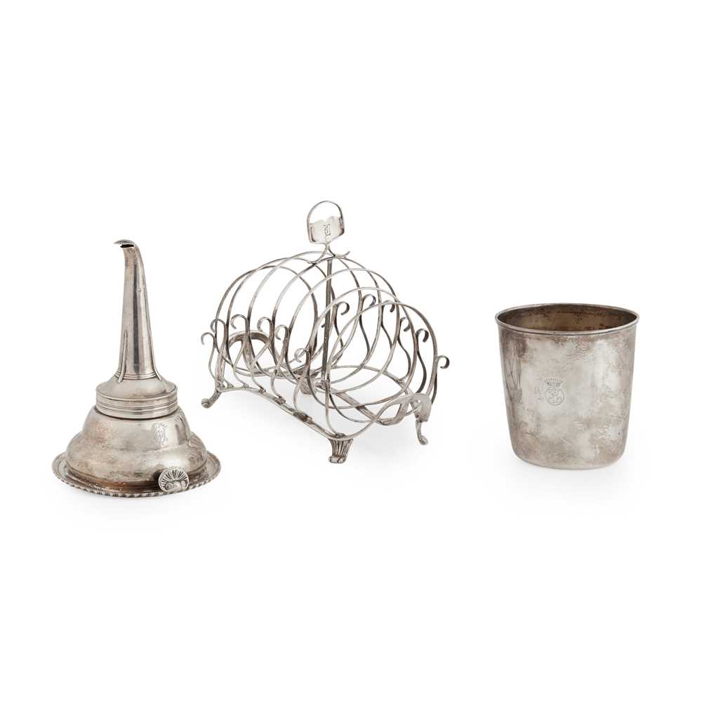 A GEORGE II BEAKER London 1732,