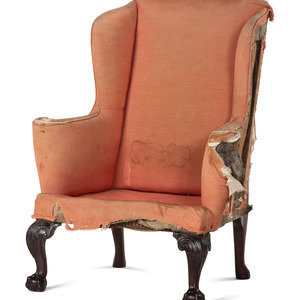 A George II Carved Mahogany