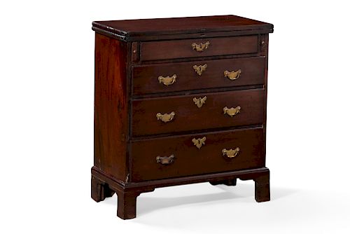 A GEORGE II DIMINUTIVE WALNUT