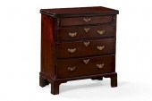 A GEORGE II DIMINUTIVE WALNUT