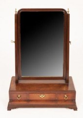 A George II figured mahogany t
