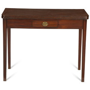 A George II Mahogany Flip Top