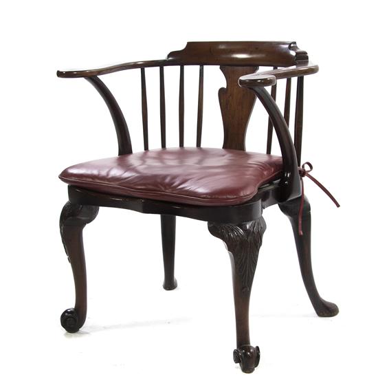 A George II Mahogany Library
