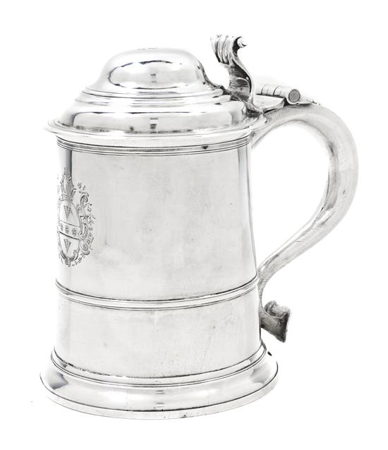 * A George II Silver Tankard
