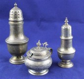A George II silver baluster su
