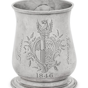 A George II Silver Cann Maker's