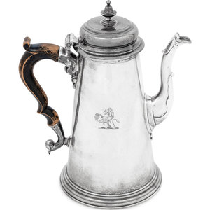 A George II Silver Coffee Pot