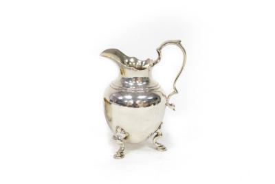 A George II silver jug, maker's