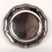 A George II silver plate, Geor