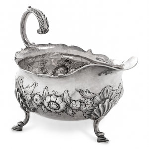 A George II Silver Sauce Boat Henry