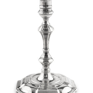 A George II Silver Taperstick James